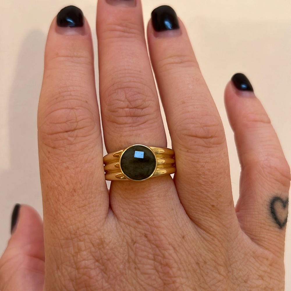 Power gemstone ring